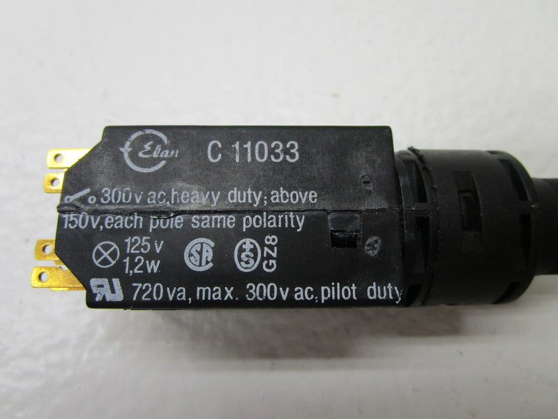 ELAN C11033 SELECTOR SWITCH 2POS  NSNP