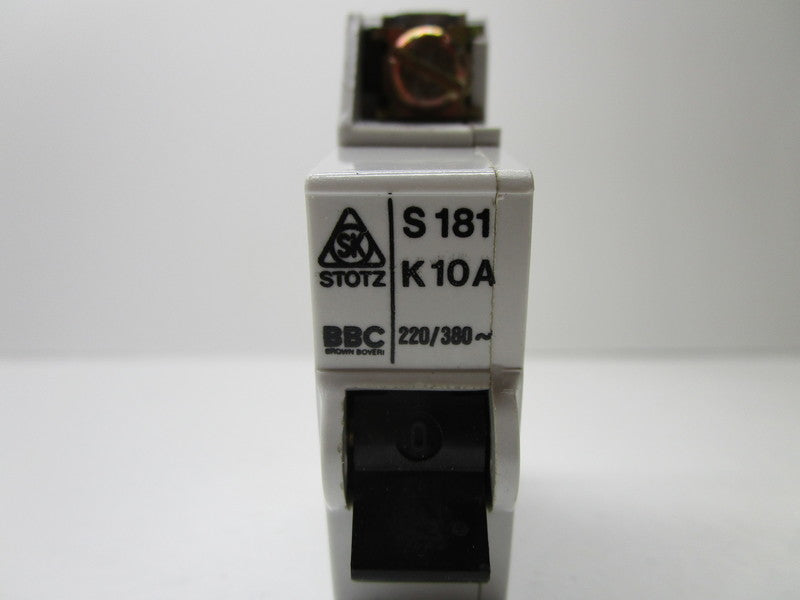 BBC S181-K10A CIRCUIT BREAKER 10A  UNMP