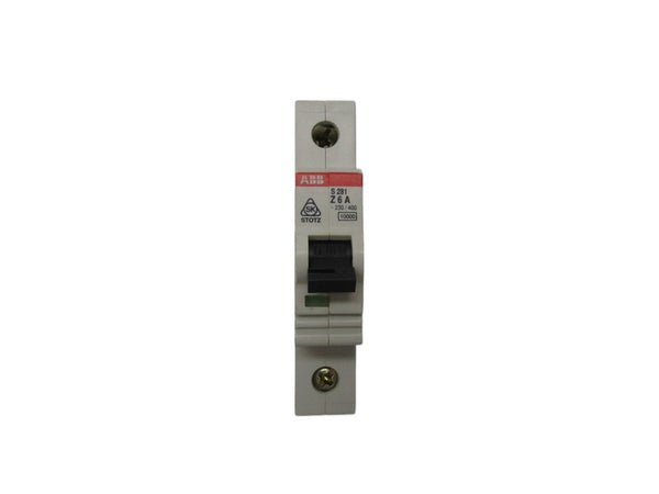 ABB S281-Z6A CIRCUIT BREAKER 6A  UNMP