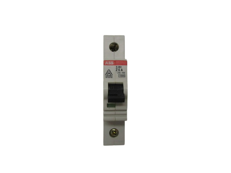 ABB S281-Z6A CIRCUIT BREAKER 6A  UNMP