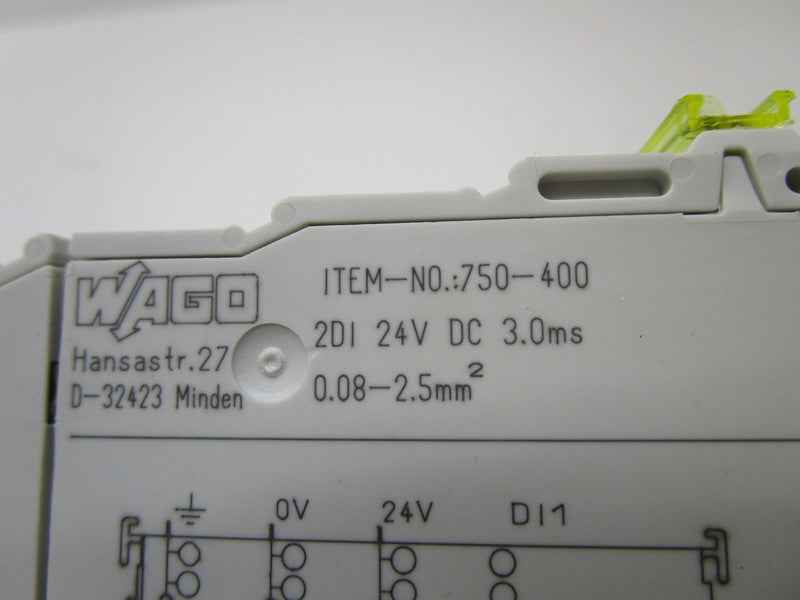 WAGO 750-400 INPUT MODULE  NSNP