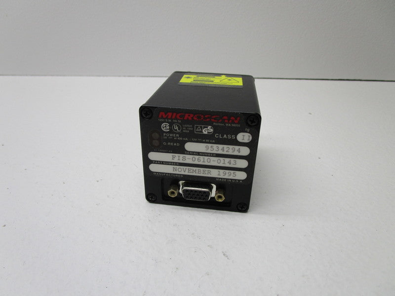 MICROSCAN FIS-0610-0143 BAR CODE SCANNER MS-610  NSNP