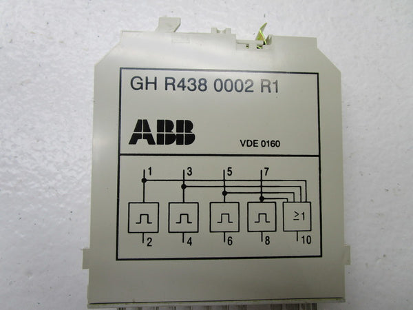 ABB GHR4380002R1 RELAY MODULE  UNMP