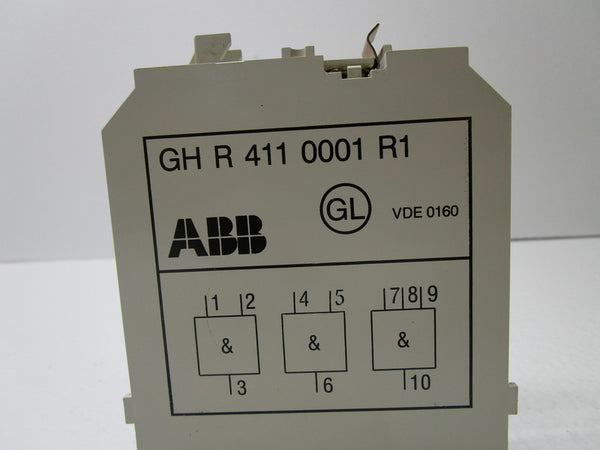 ABB GHR4110001R1 RELAY MODULE  UNMP