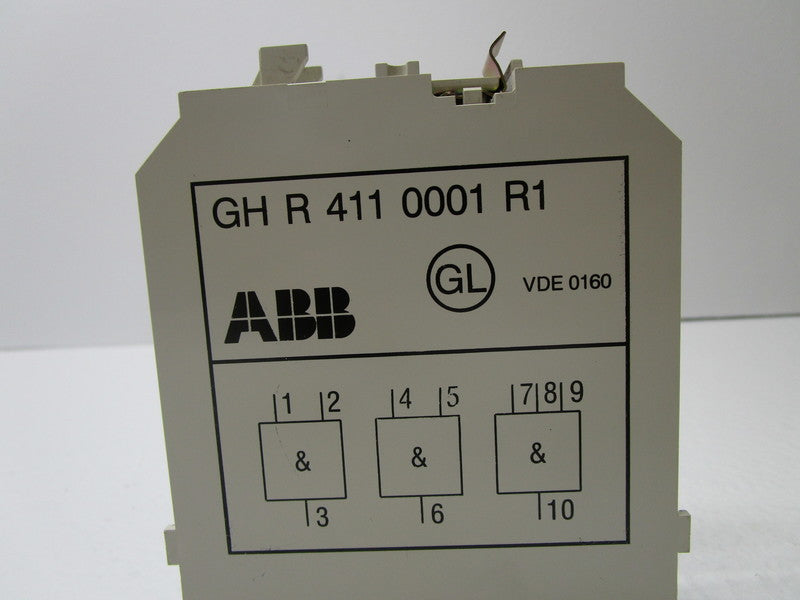 ABB GHR4110001R1 RELAY MODULE  UNMP