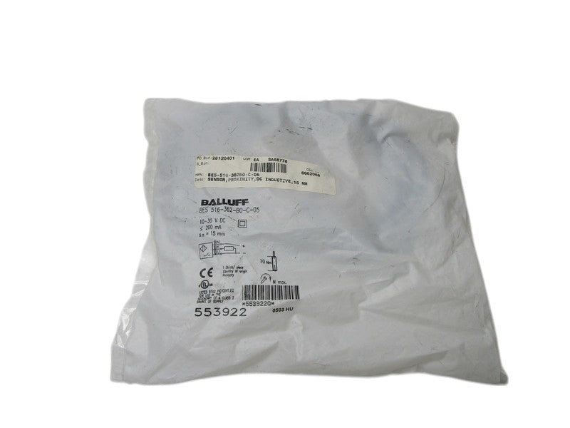 BALLUFF BES516-362-BO-C-05 PROXIMITY SENSOR  NSMP