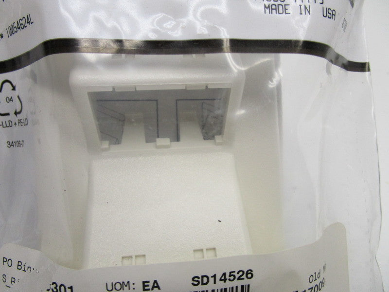 PANDUIT T70FV4IW SNAP ON FACEPLATE  NSMP