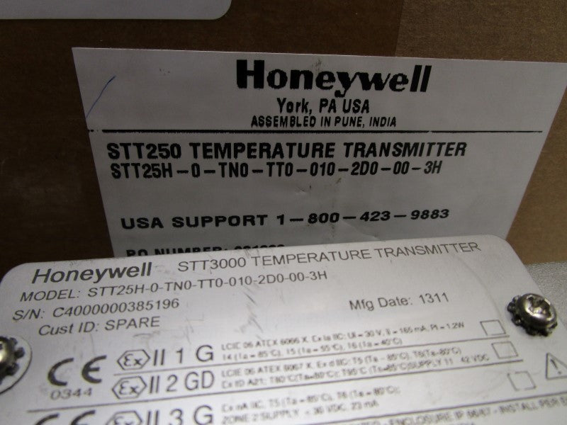 HONEYWELL STT25H-0-TN0-TT0-010-2D0-00-3H TRANSMITTER  NSMP