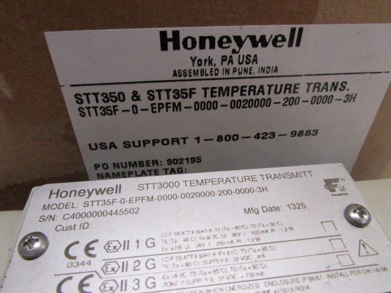 HONEYWELL STT35F-0-EPFM-0000-0020000-200-0000-3H TRANSMITTER  NSMP
