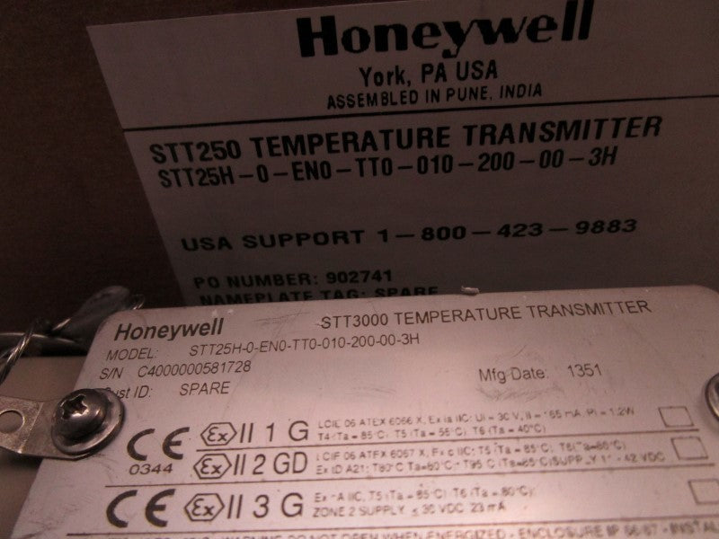 HONEYWELL STT25H-0-EN0-TT0-010-200-00-3H TRANSMITTER  NSMP