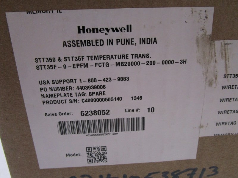 HONEYWELL STT35F-0-EPFM-FCTG-MB20000-200-0000-3H TRANSMITTER  NSFS