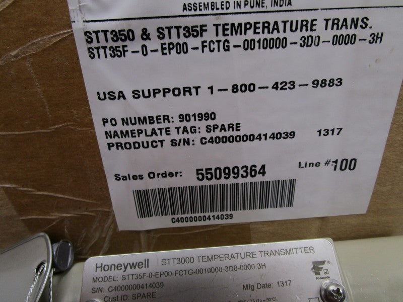 HONEYWELL STT35F-0-EP00-FCTG-0010000-3D0-0000-3H TRANSMITTER  NSMP