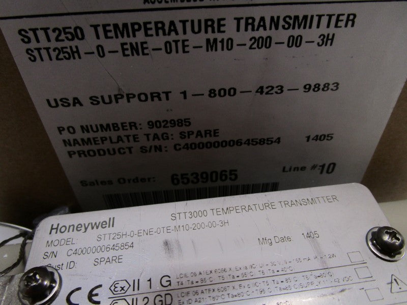 HONEYWELL STT25H-0-ENE-0TE-M10-200-00-3H TRANSMITTER  NSMP