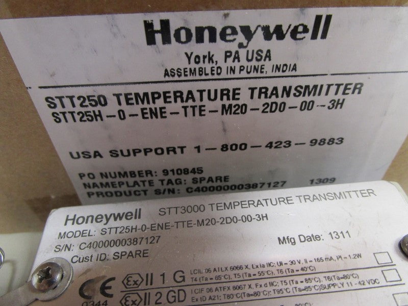 HONEYWELL STT25H-0-ENE-TTE-M20-2D0-00-3H TRANSMITTER  NSMP