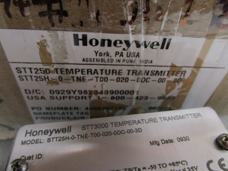 HONEYWELL STT25H-0-TNE-T00-020-0DC-00-3D TRANSMITTER  NSMP