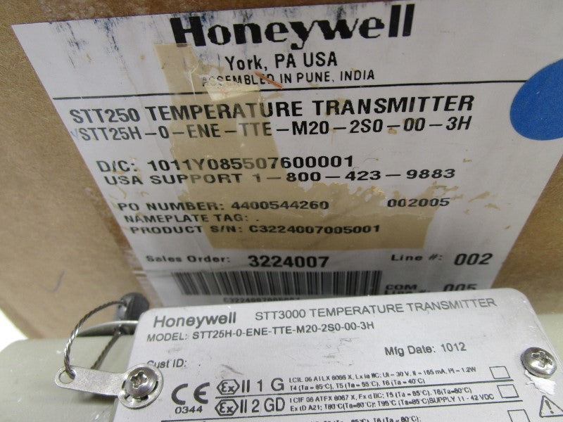 HONEYWELL STT25H-0-ENE-TTE-M20-2S0-00-3H TRANSMITTER  NSMP