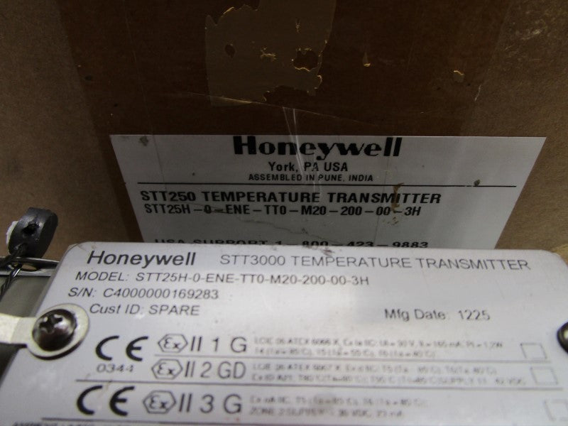HONEYWELL STT25H-0-ENE-TT0-M20-200-00-3H TRANSMITTER  NSMP