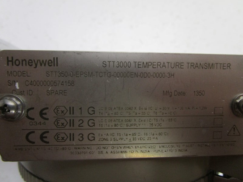 HONEYWELL STT350-0-EPSM-TCTG-00000EN-0D0-0000-3H TRANSMITTER  NSMP