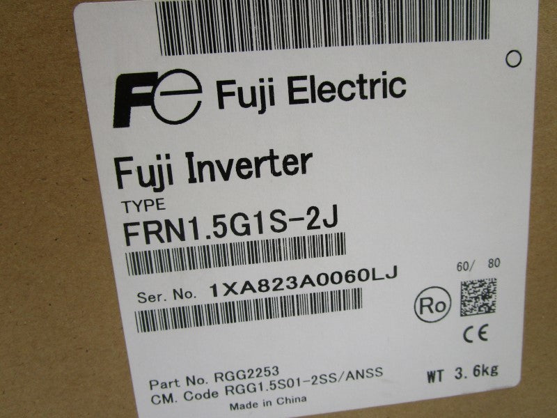 FUJI ELECTRIC FRN1.5G1S-2J INVERTER  NSMP