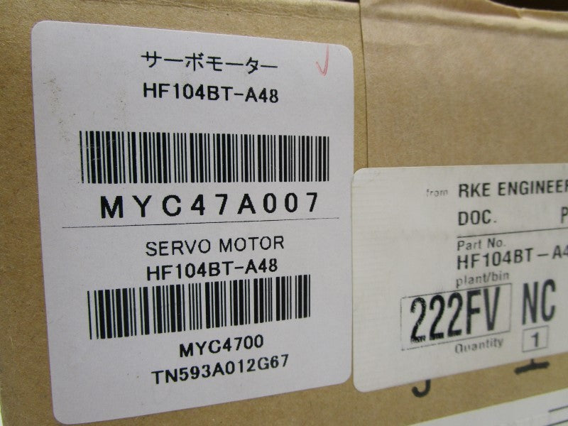 MITSUBISHI HF104BT SERVO MOTOR  NSMP