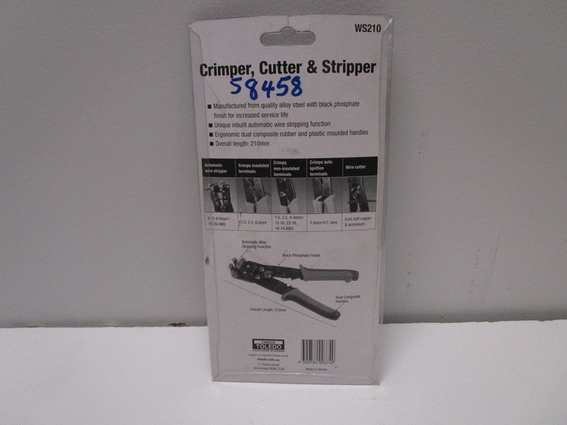 FAMOUS TOLEDO WS210 CRIMPER  NSMP