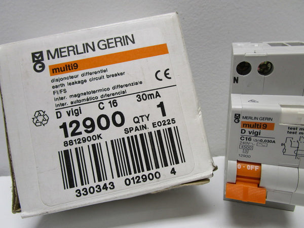 MERLIN GERIN 12900 CIRCUIT BREAKER 16A  NSMP