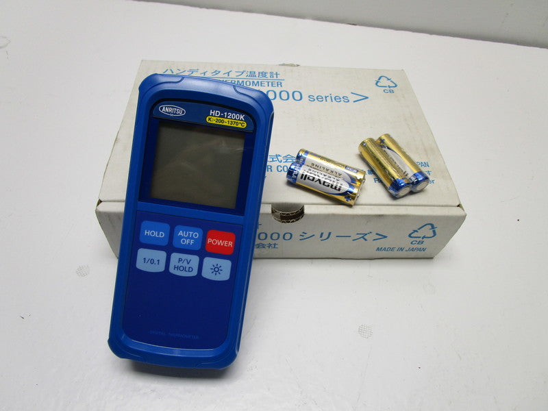 ANRITSU HD-1200K HANDHELD THERMOMETER -200 - 1370'C  NSMP