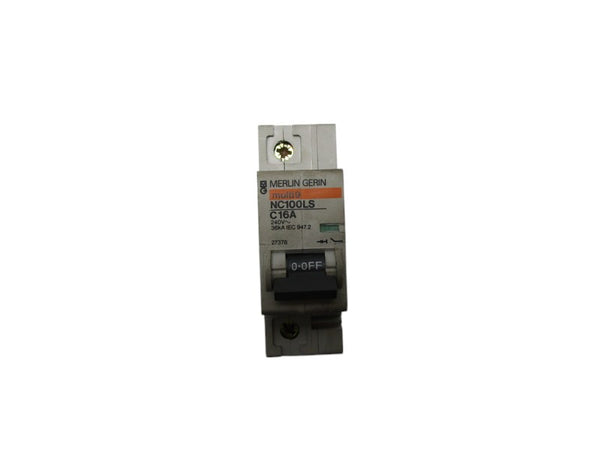 MERLIN GERIN 27378 NC100LS-C16 CIRCUIT BREAKER 16A  UNMP