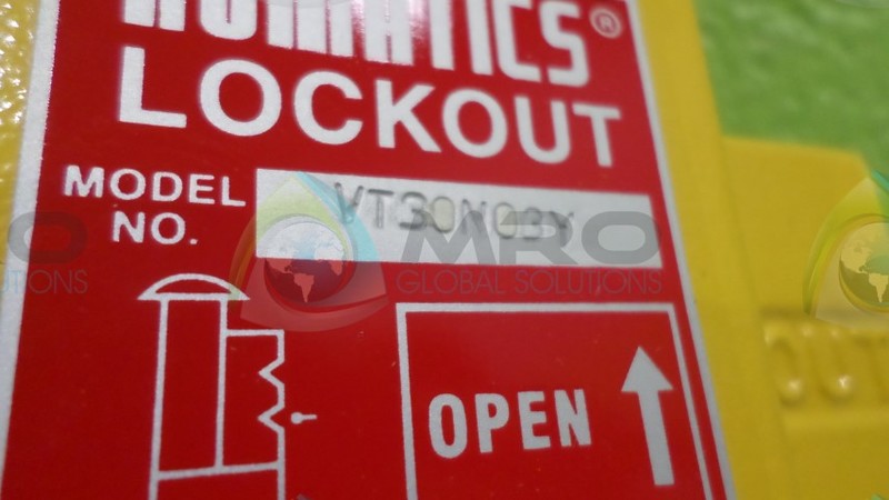 NUMATICS VT30N03Y VALUE MANUEL LOCK OUT NSMP