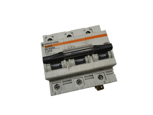 MERLIN GERIN 27269 NC100H-C20 CIRCUIT BREAKER 20A  UNMP