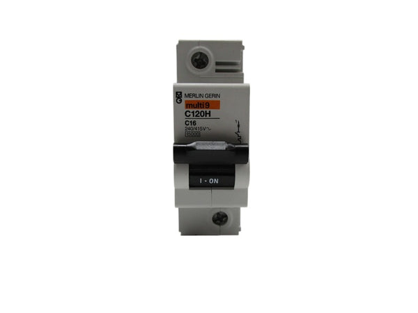 MERLIN GERIN 18439 C120H-C16 CIRCUIT BREAKER 16A  NSNP