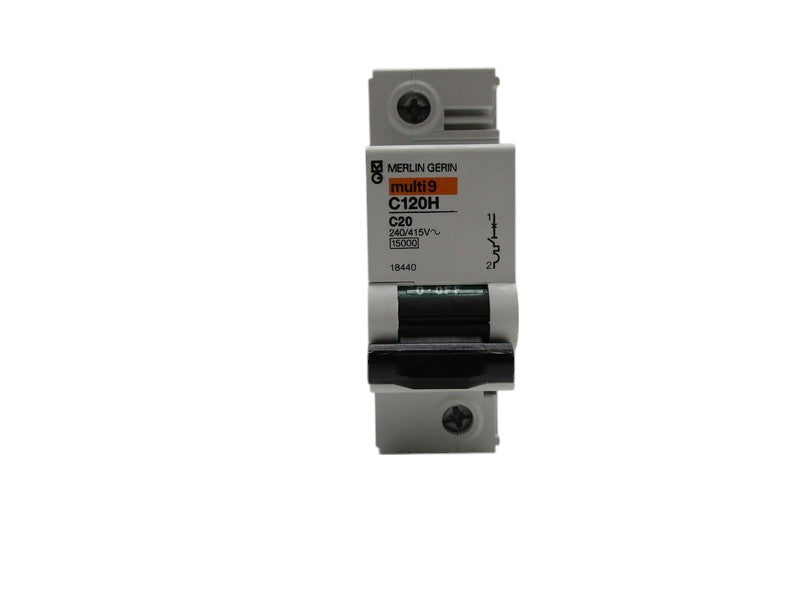 MERLIN GERIN 18440 C120H-C20 CIRCUIT BREAKER 20A  NSNP
