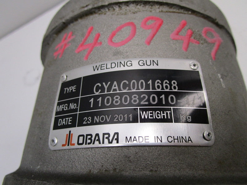 JIL OBARA CYAC001668 WELDING GUN  UNMP