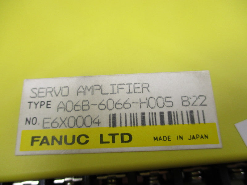 FANUC A06B-6066-H005 SERVO AMPLIFIER  NSNP
