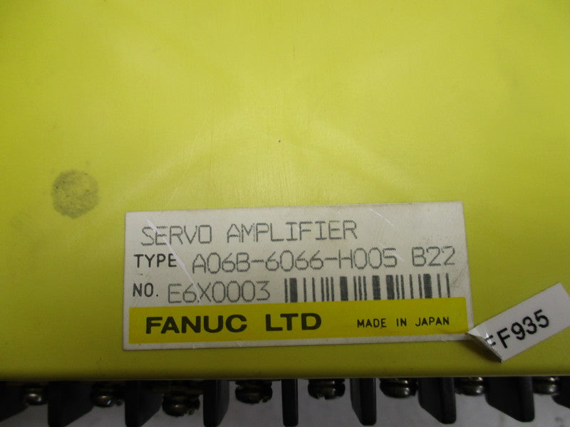 FANUC A06B-6066-H005 SERVO AMPLIFIER  UNMP