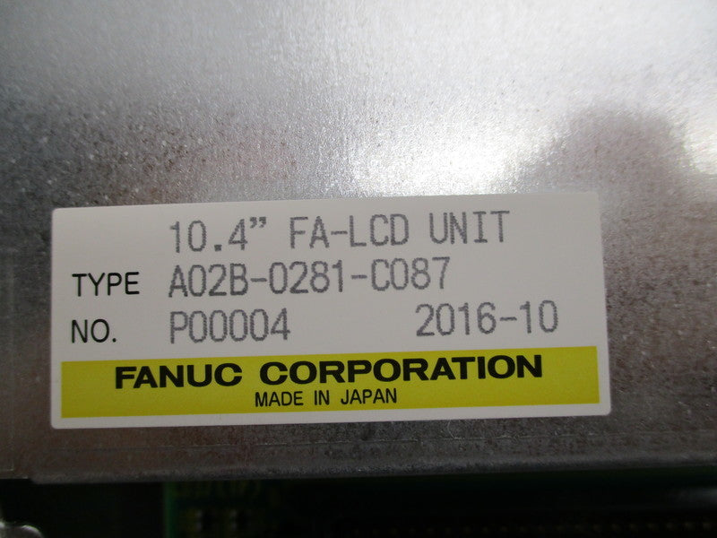FANUC A02B-0281-C087 LCD UNIT  NSNP