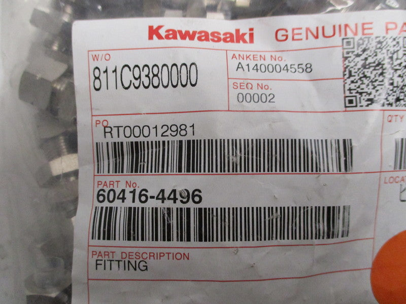 KAWASAKI 60416-4496 FITTING (PKG OF 50)  NSMP