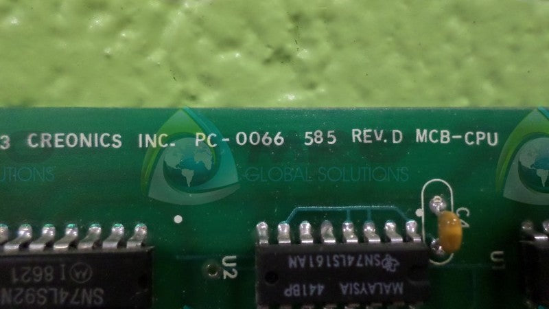 CREONICS INC. PC-0066-585 PC BOARD NSNP
