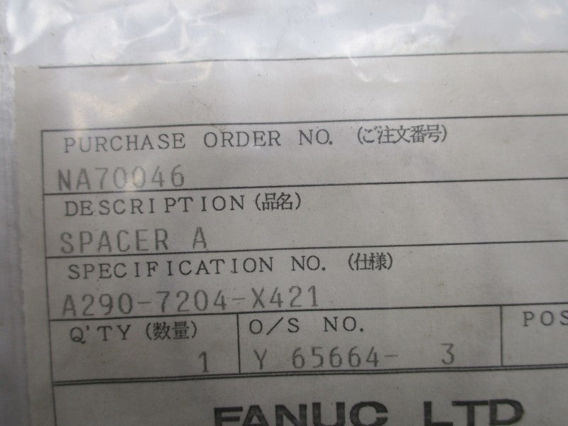FANUC A290-7204-X421 NSMP