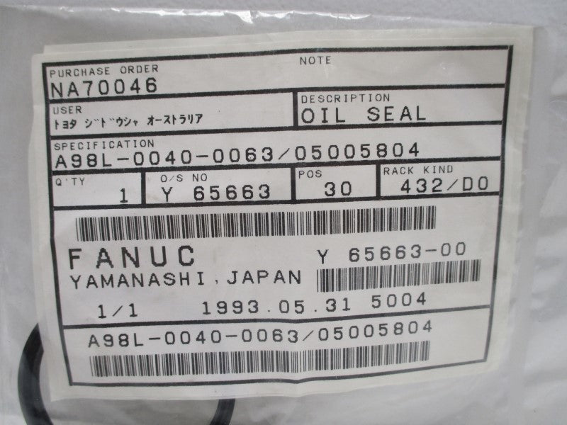 FANUC A98L-0040-0063/05005804 NSMP