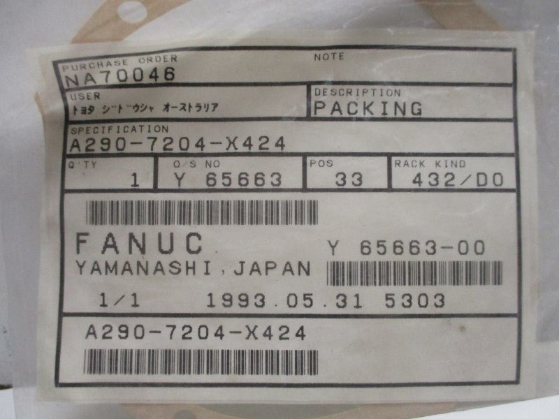 FANUC A290-7204-X424 NSMP