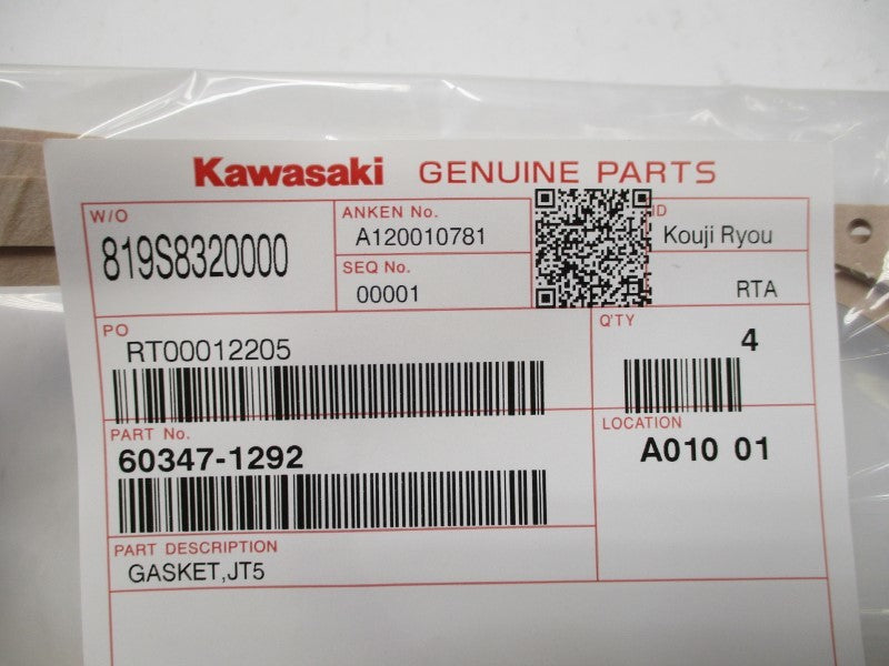 KAWASAKI 60347-1292 (PKG OF 4) NSMP