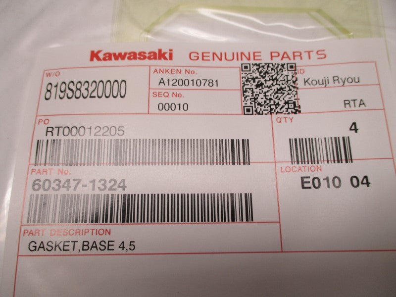 KAWASAKI 60347-1324 (PKG OF 4) NSMP