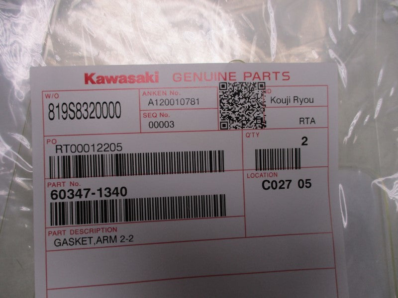 KAWASAKI 60347-1340 (PKG OF 2) NSMP