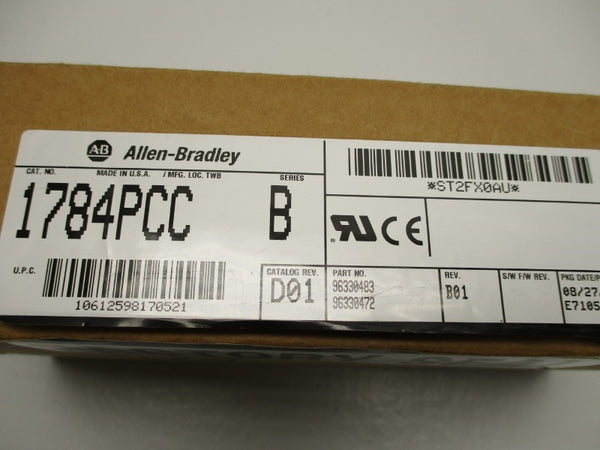 ALLEN BRADLEY 1784-PCC SER. B NSMP