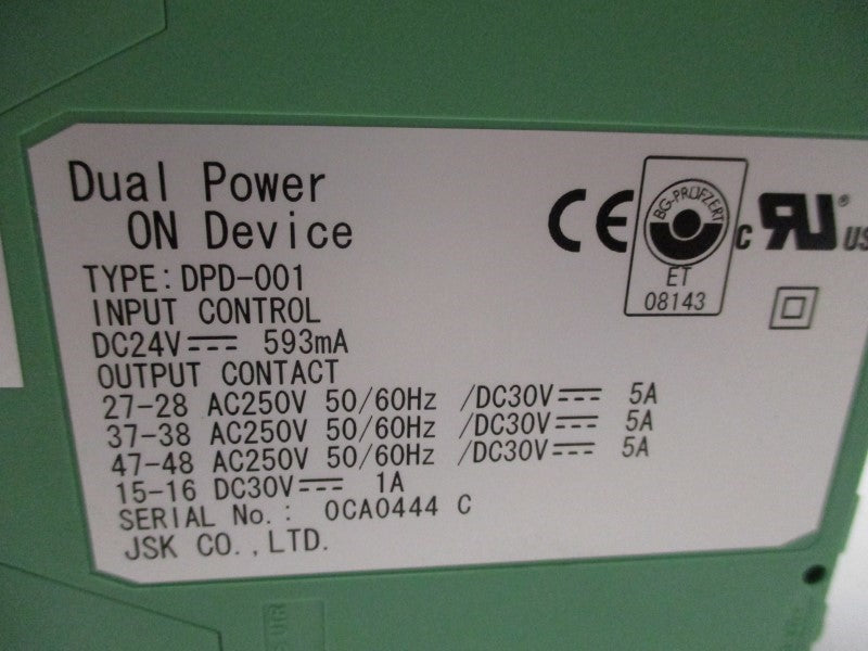 JSK DPD-001 NSNP