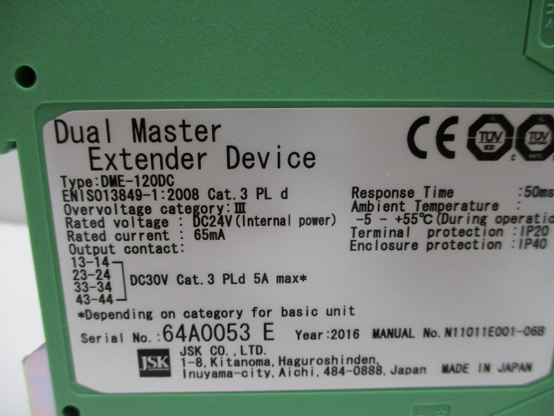 JSK DME-120DC NSNP