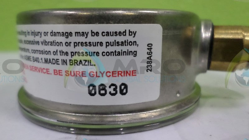 ASHCROFT 0830 PRESSURE GAUGE NSNP