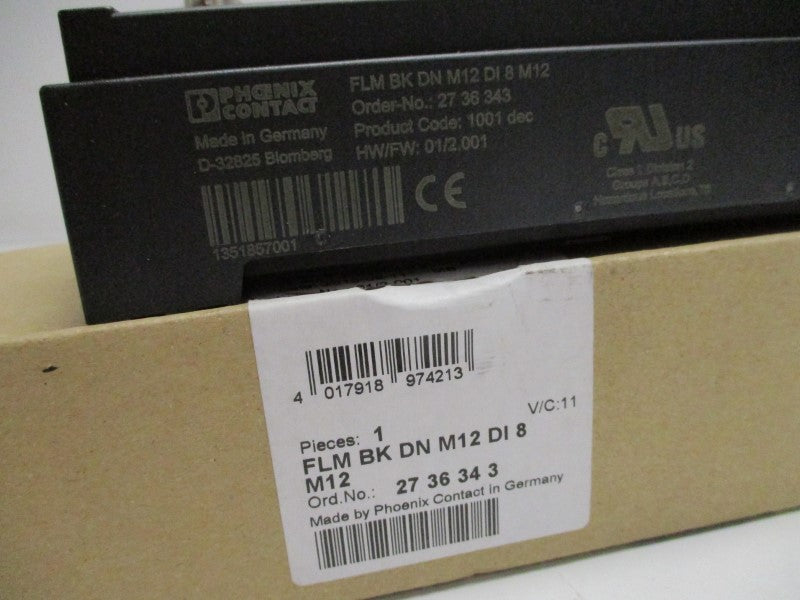 PHOENIX CONTACT FLMBKDNM12DI8M12 NSMP