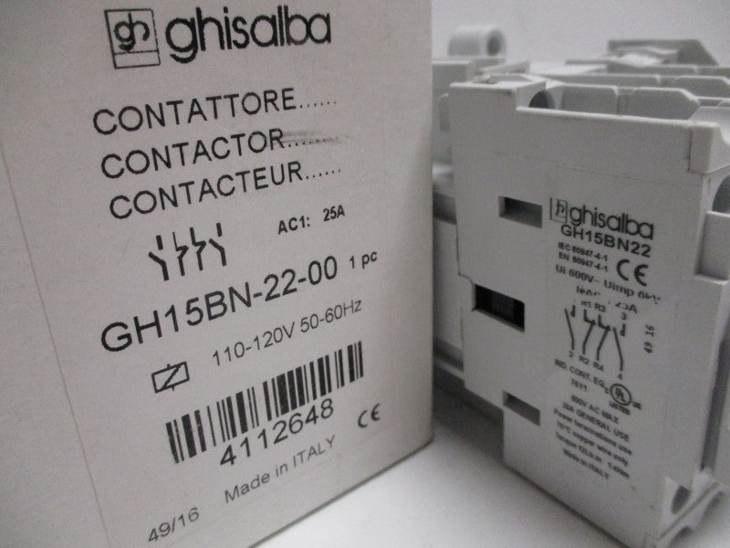 GHISALBA GH15BN-22-00 110/120V NSMP